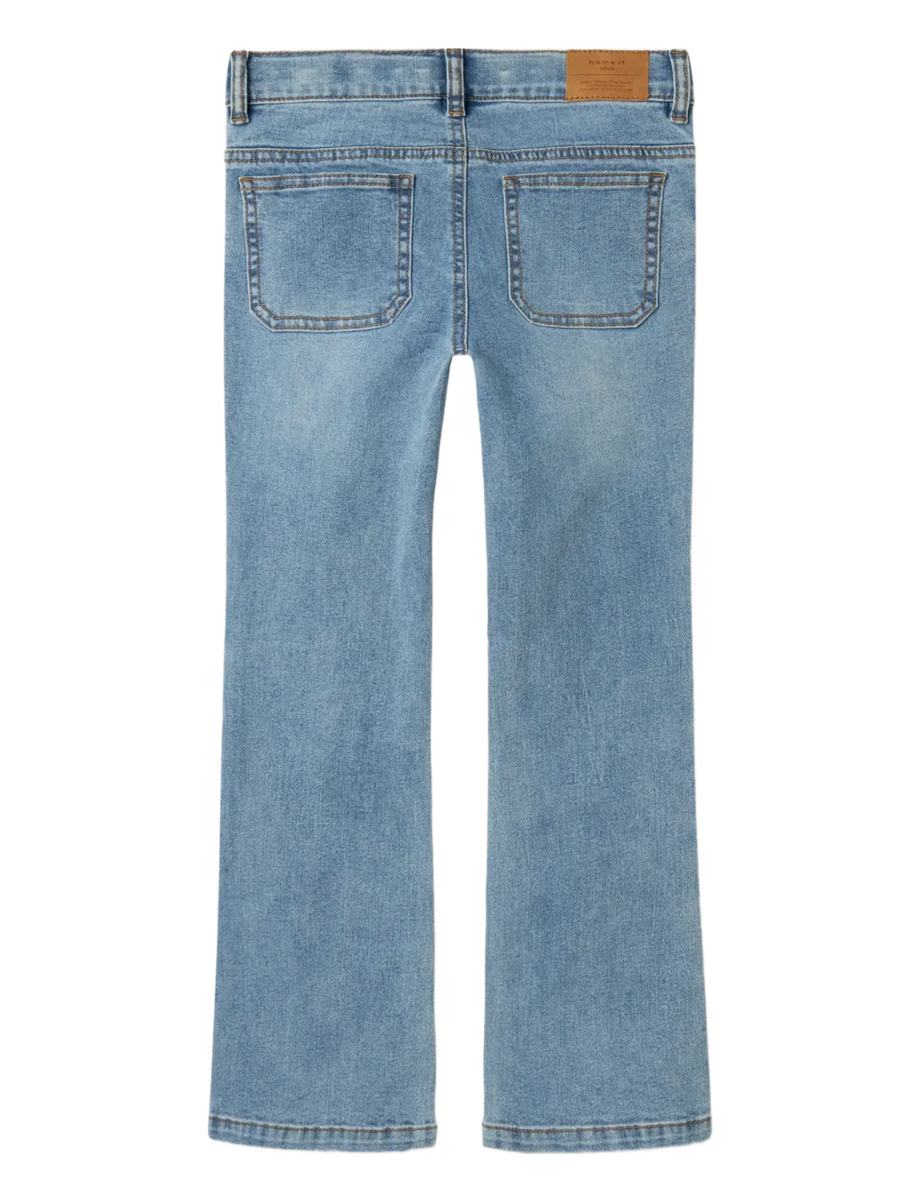 name it - NKFPOLLY SKINNY BOOT JEANS 7563-QT K - alt laienevad teksad - light blue denim - 2
