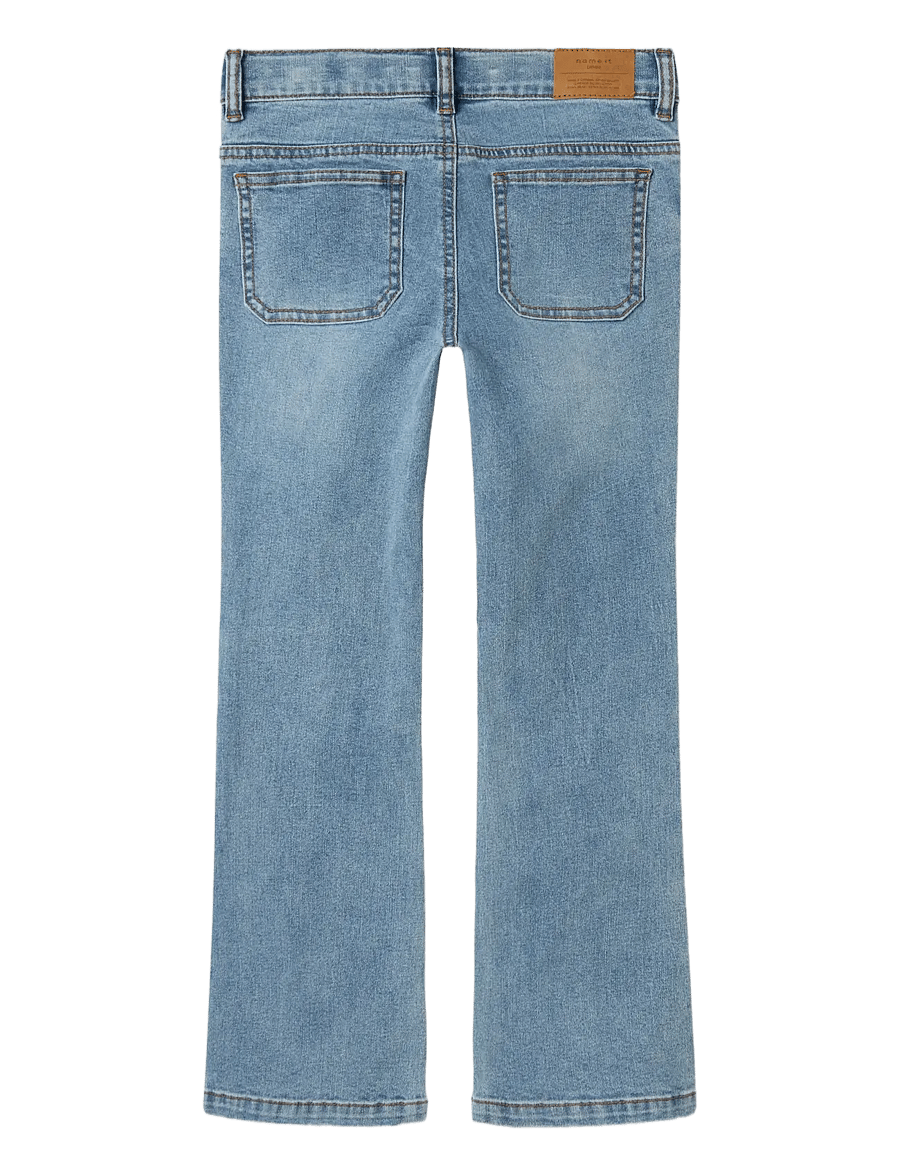 name it - NKFPOLLY SKINNY BOOT JEANS 7563-QT K - bootcut jeans - light blue denim - 2