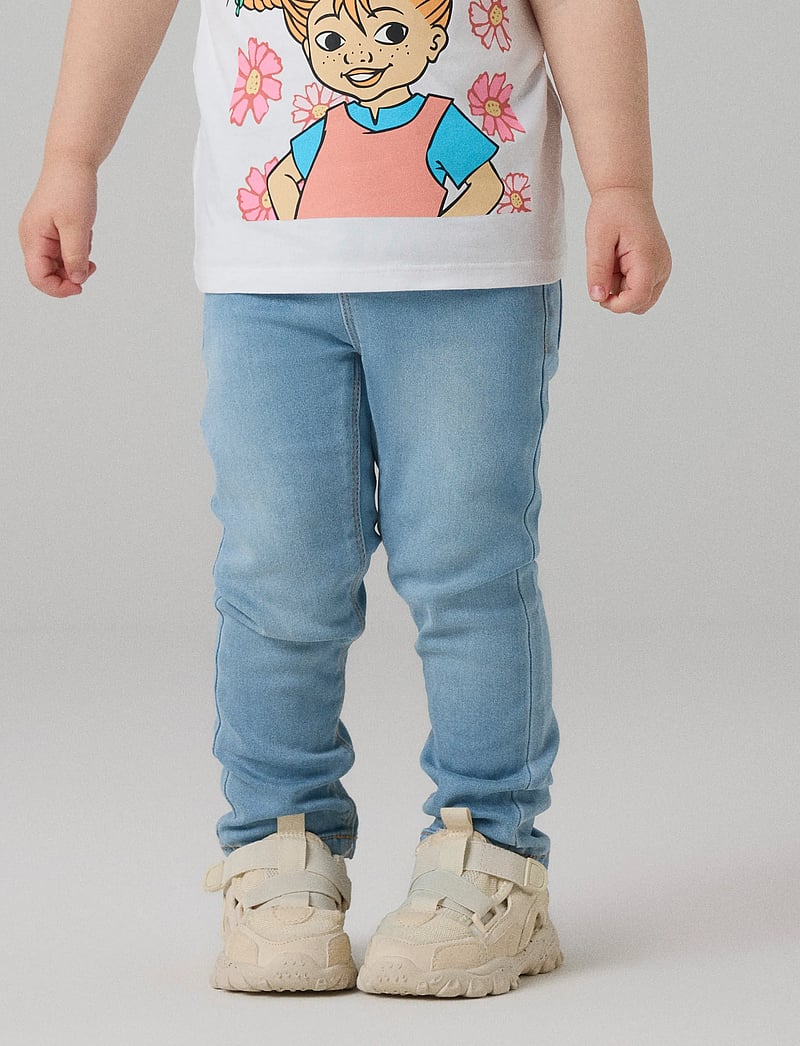 name it - NMFSALLI SLIM DNM LEGGING 5357-TO NOOS - regular jeans - light blue denim - 4