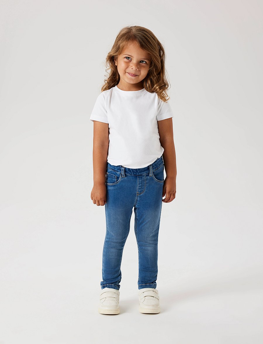 name it - NMFSALLI SLIM DNM LEGGING 5357-TO NOOS - regular jeans - medium blue denim - 3