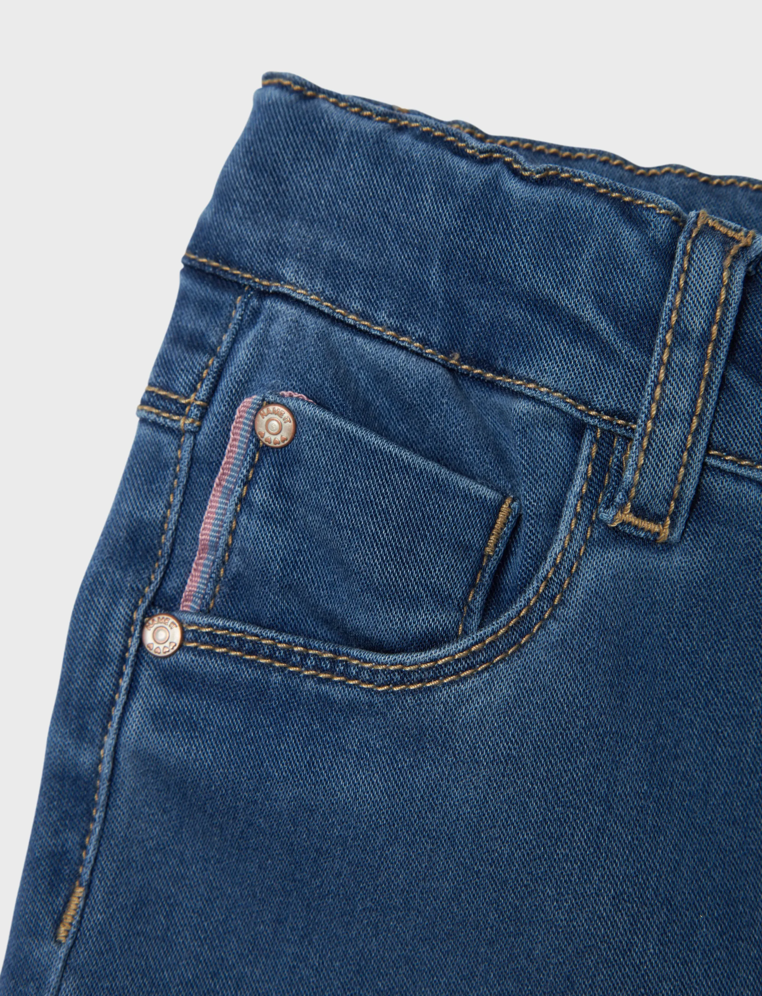 name it - NMFSALLI SLIM DNM LEGGING 5357-TO NOOS - regular jeans - medium blue denim - 4
