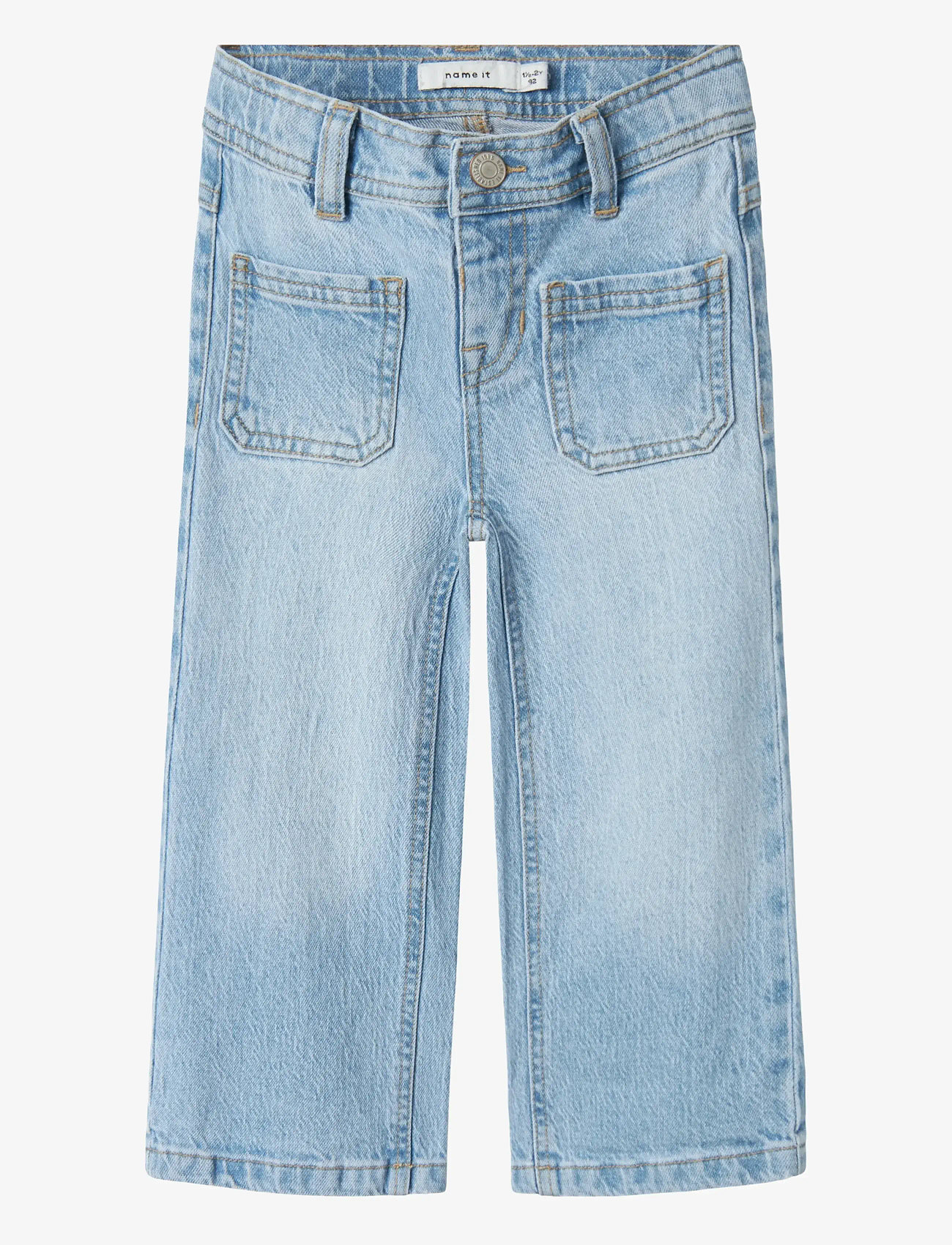 name it - NMFSALLI WIDE JEANS 5394-TK T - light blue denim - 1