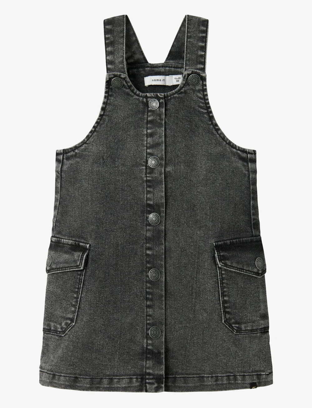 name it - NMFJESSIE DNM SPENCER 9447-FT B - teksakleit - dark grey denim - 0