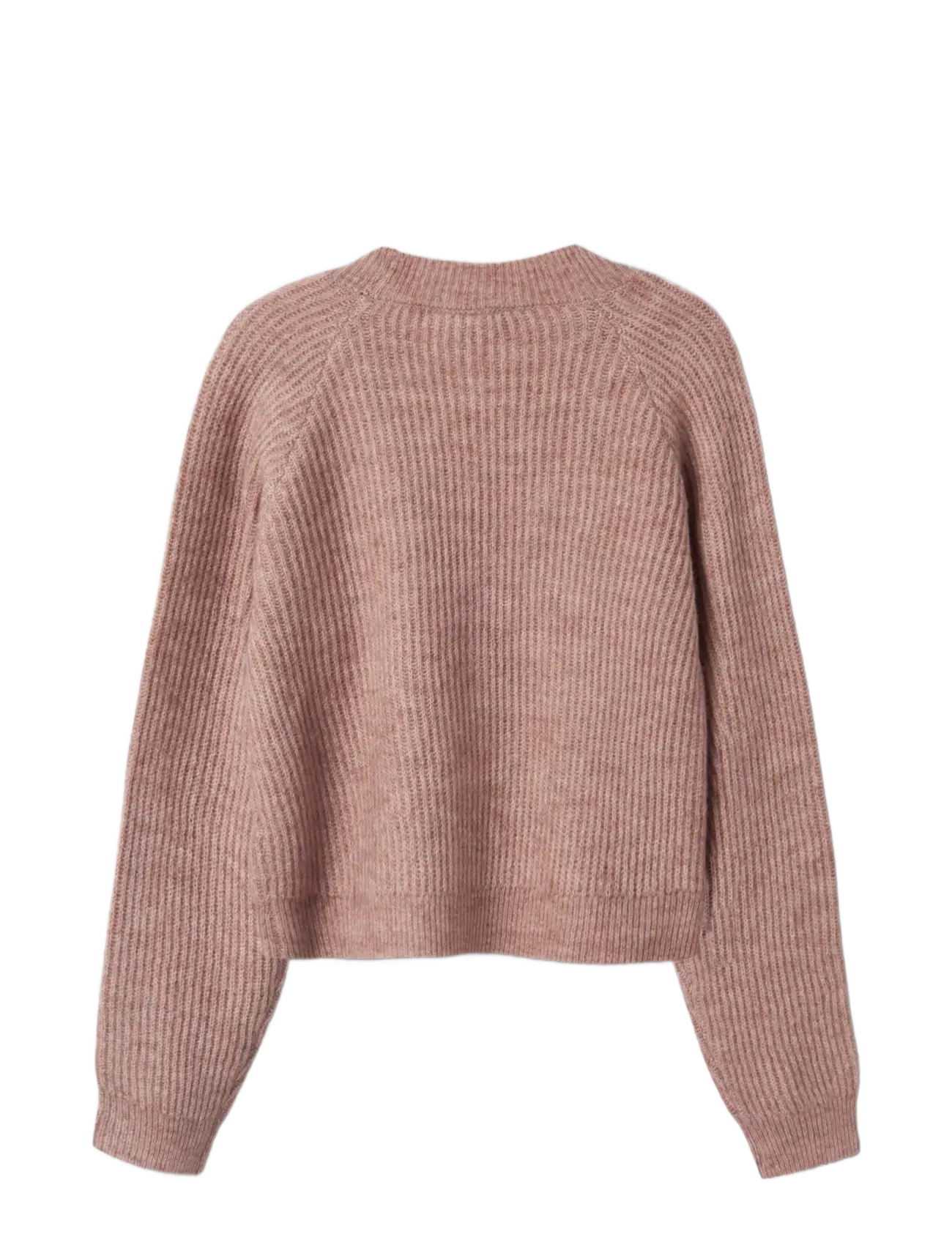name it - NKFHOLLY BOXY SHORT KNIT CARD NOOS - kardiganid - deauville mauve - 1