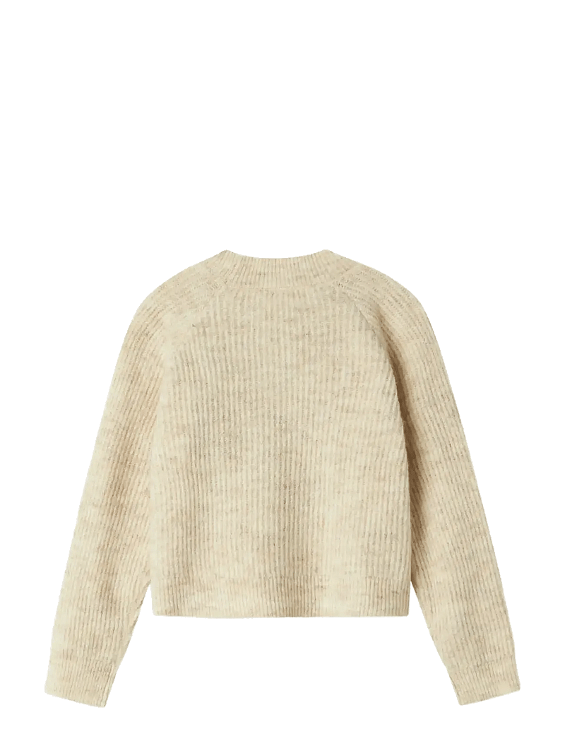name it - NKFHOLLY BOXY SHORT KNIT CARD NOOS - cardigans - pure cashmere - 1