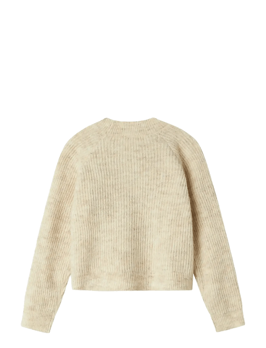 name it - NKFHOLLY BOXY SHORT KNIT CARD NOOS - cardigans - pure cashmere - 1