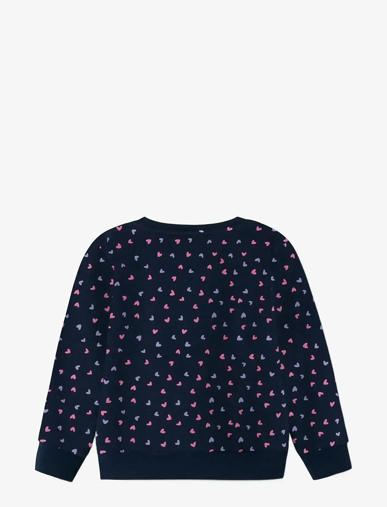 name it - NMFDAVINA LS SWEAT FLEECE BRU NOOS - sweat-shirt - dark sapphire - 1