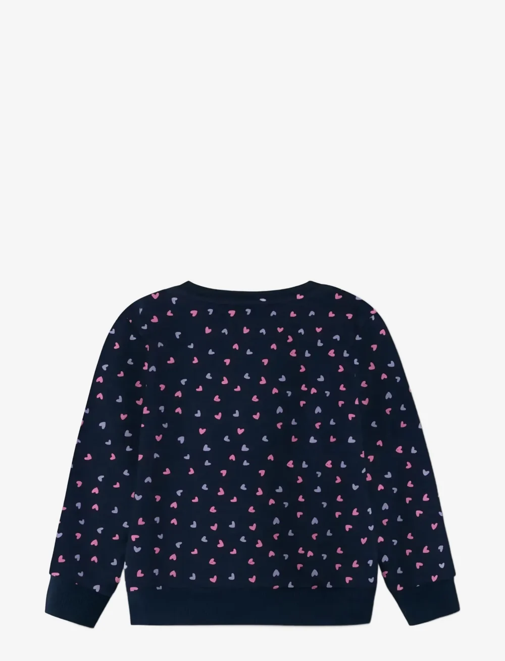 name it - NMFDAVINA LS SWEAT FLEECE BRU NOOS - dressipluusid - dark sapphire - 1