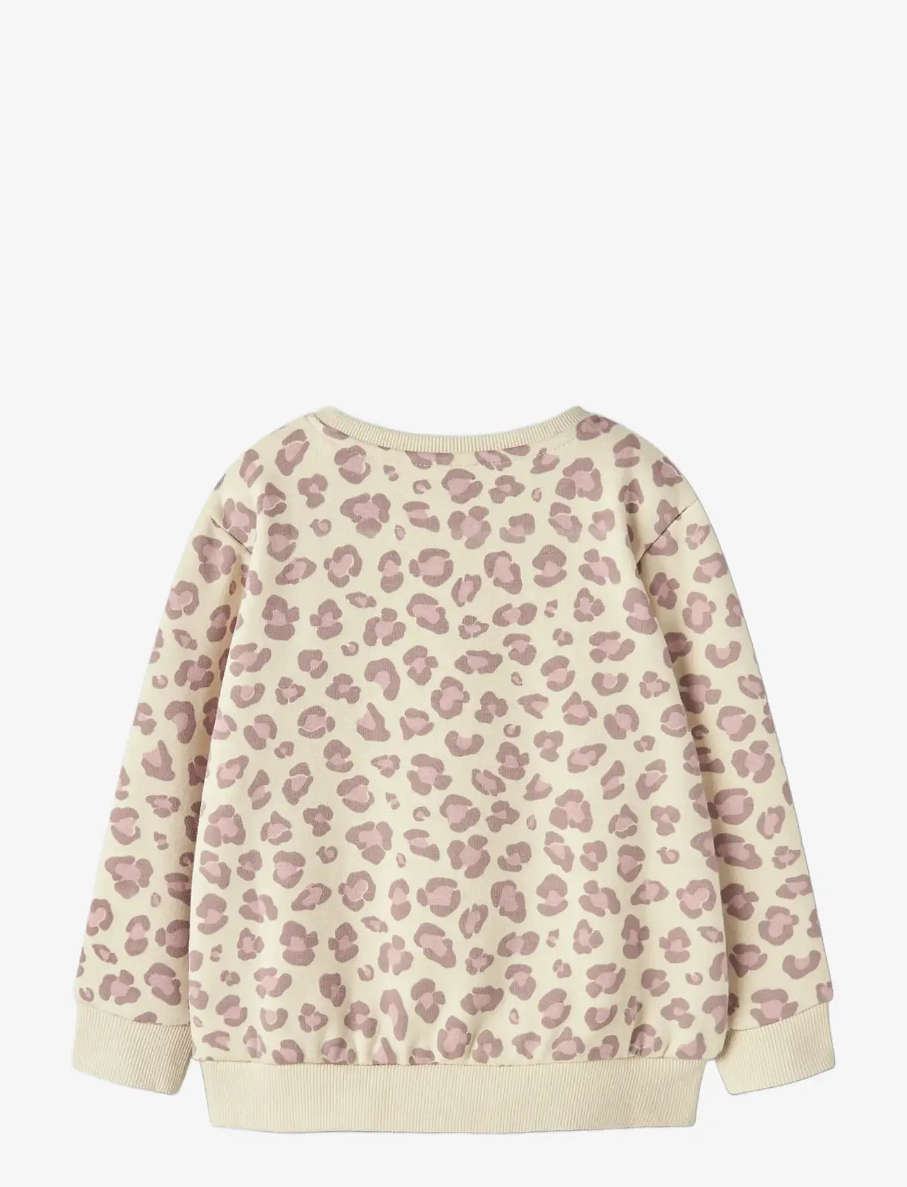 name it - NMFDAVINA LS SWEAT FLEECE BRU NOOS - sweatshirts - summer sand - 1