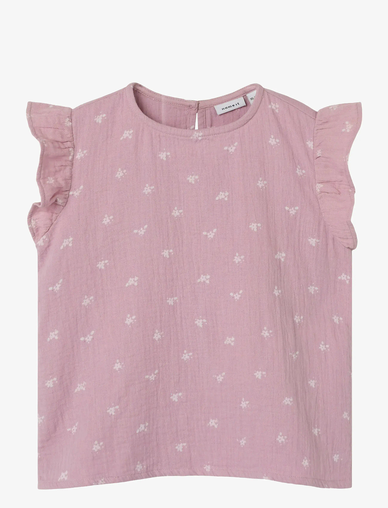 name it - NMFHINKIA SS LOOSE TOP - mauve shadows - 0