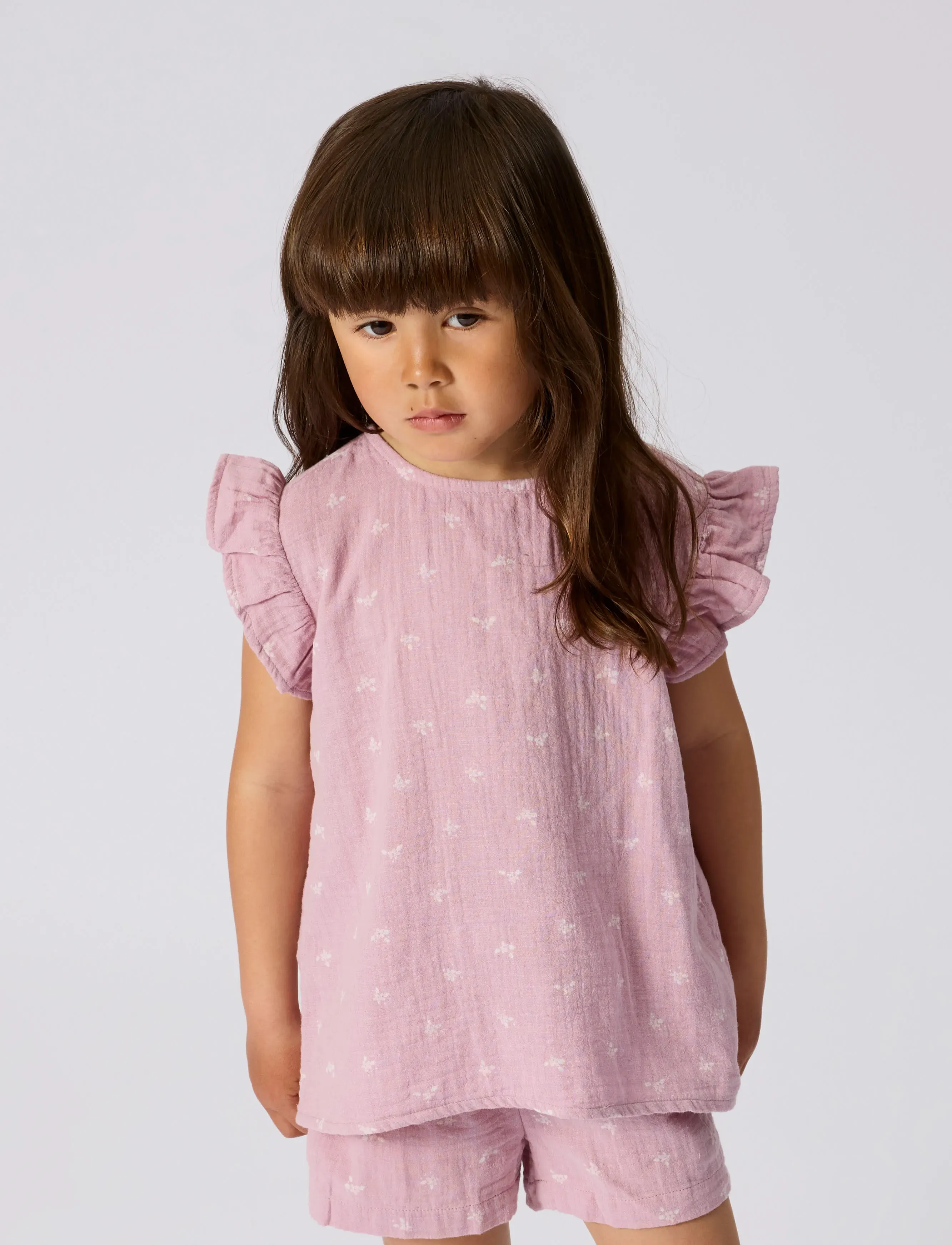 name it - NMFHINKIA SS LOOSE TOP - mauve shadows - 4