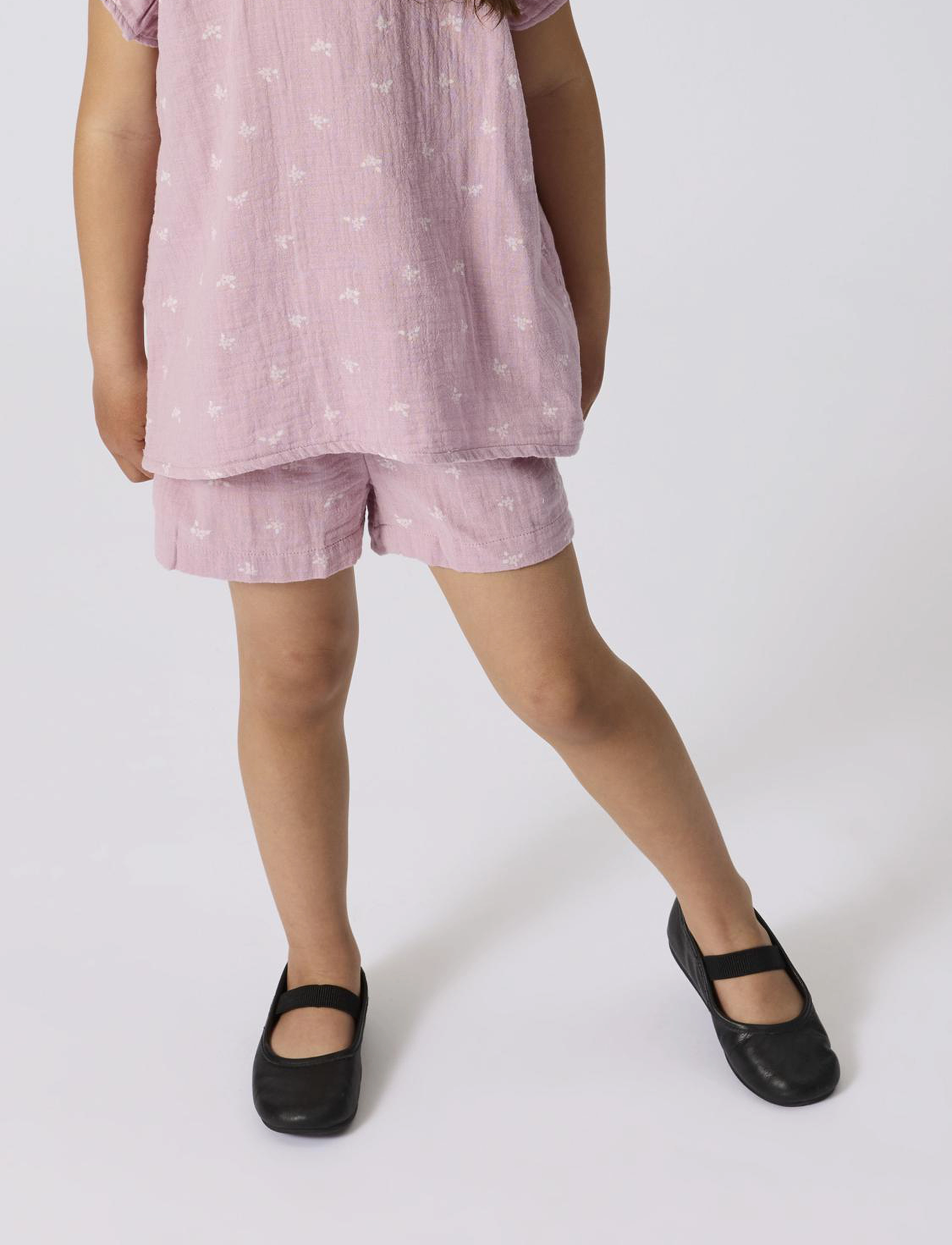 name it - NMFHINKIA SHORTS - mauve shadows - 3