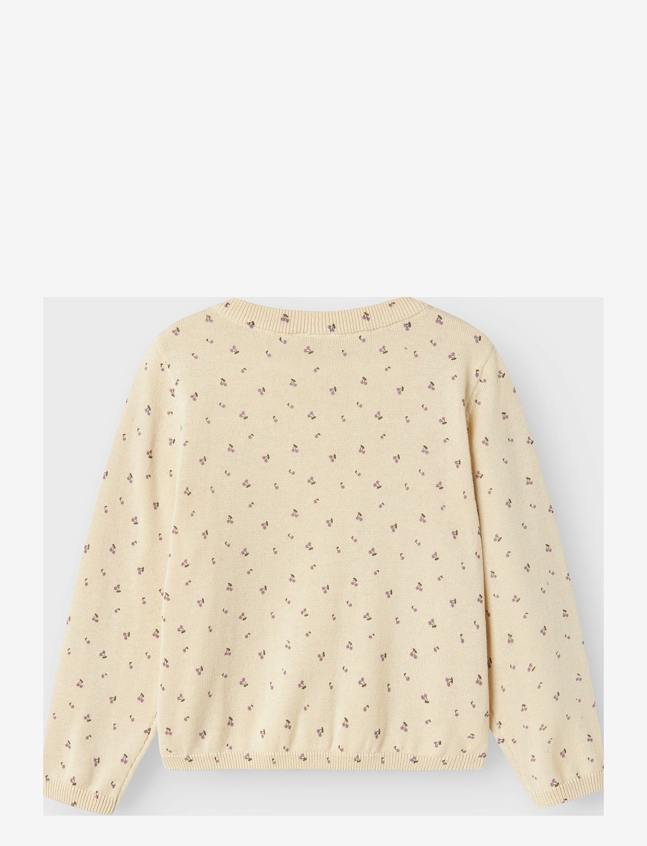 name it - NMFBASINE LS KNIT CARD - summer sand - 1