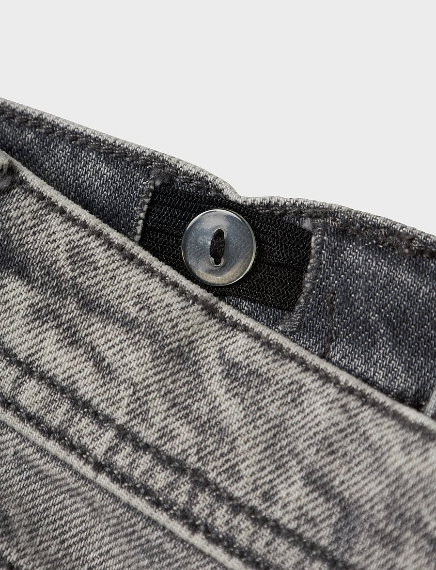 name it - NKMSILAS TAPERED CARG JEANS 6650-AZ NOOS - regular jeans - medium grey denim - 2