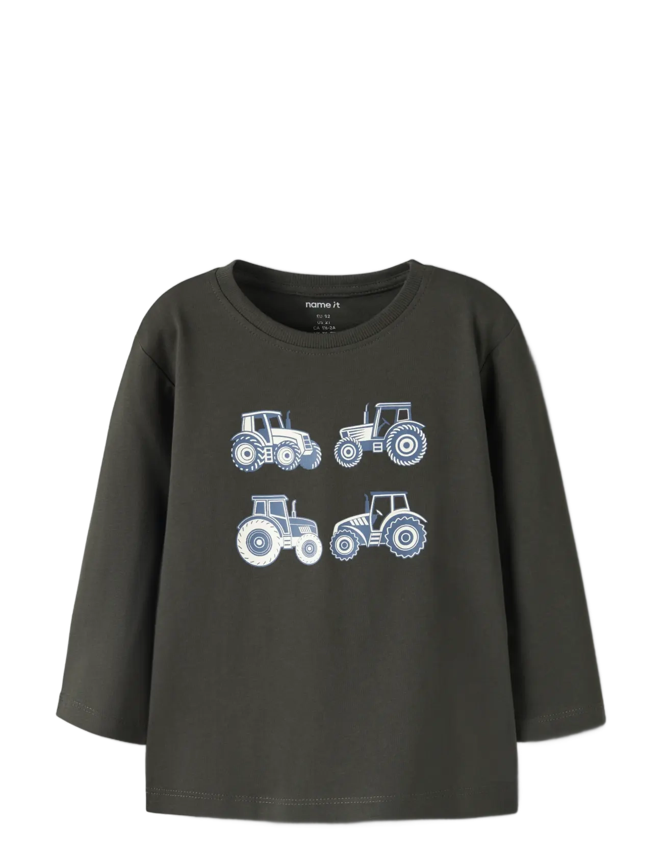 name it - NMMVICTOR 2P LS NREG TOP - langärmelig - peat - 2