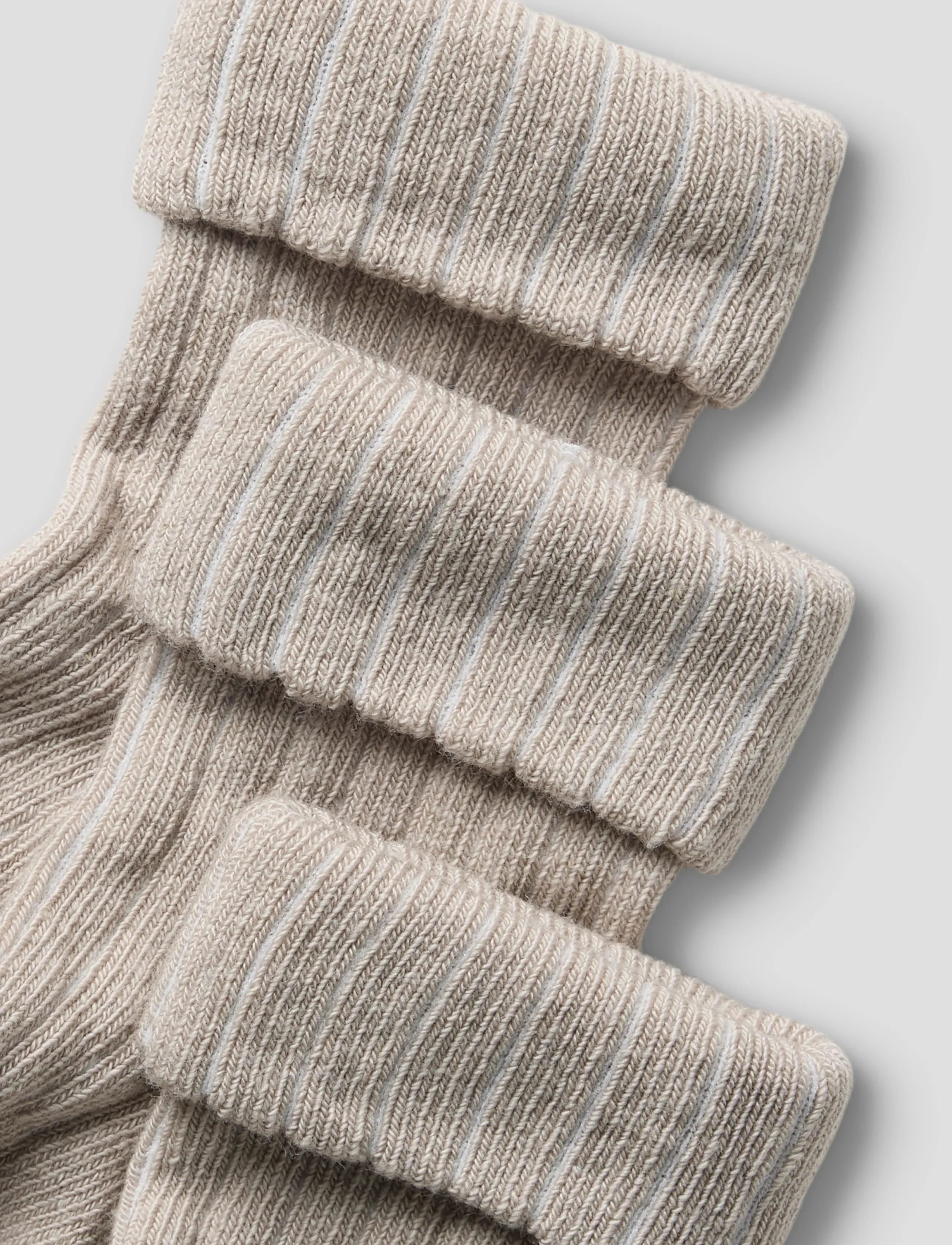 name it - NBNHOBBU 3P SOCKS - babysokker - chateau gray - 1