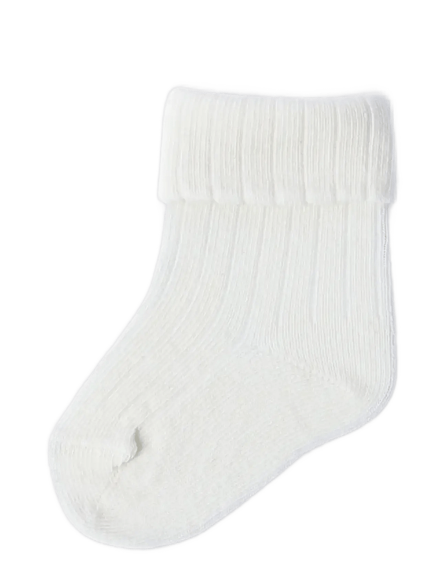 name it - NBNHOBBU 3P SOCKS - bebisstrumpor - cloud dancer - 1
