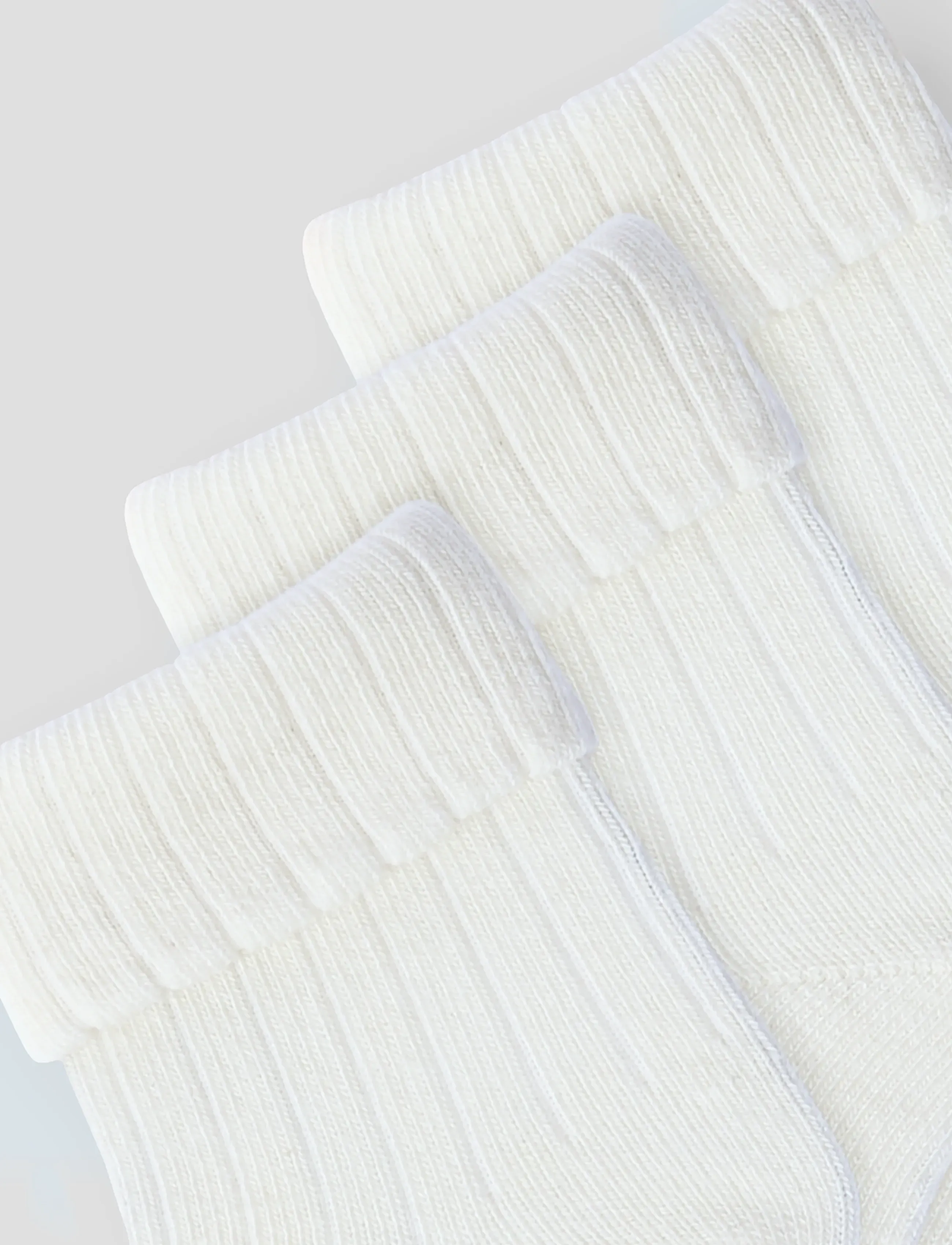 name it - NBNHOBBU 3P SOCKS - sommerschnäppchen - cloud dancer - 3