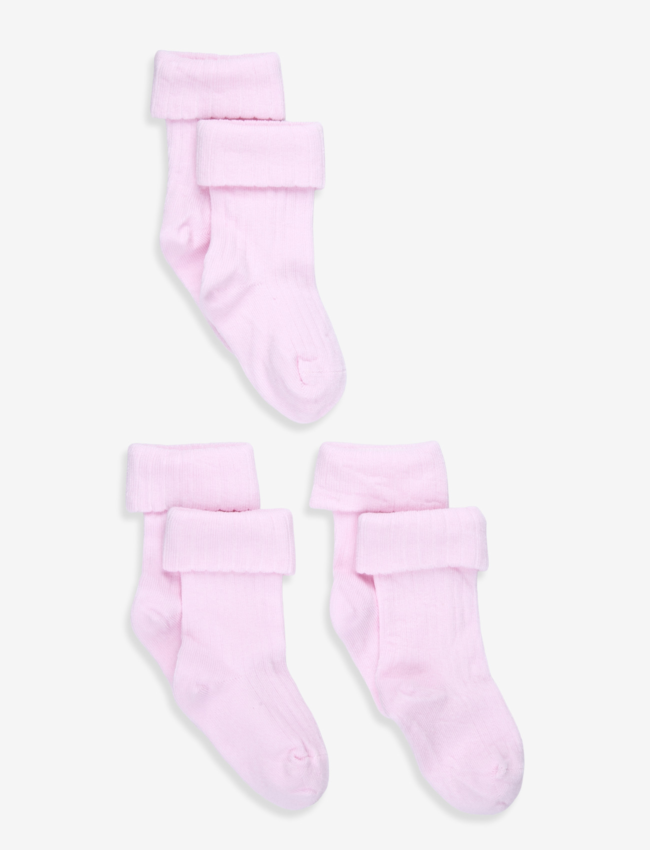 name it - NBNHOBBU 3P SOCKS - babysokker - cradle pink - 0