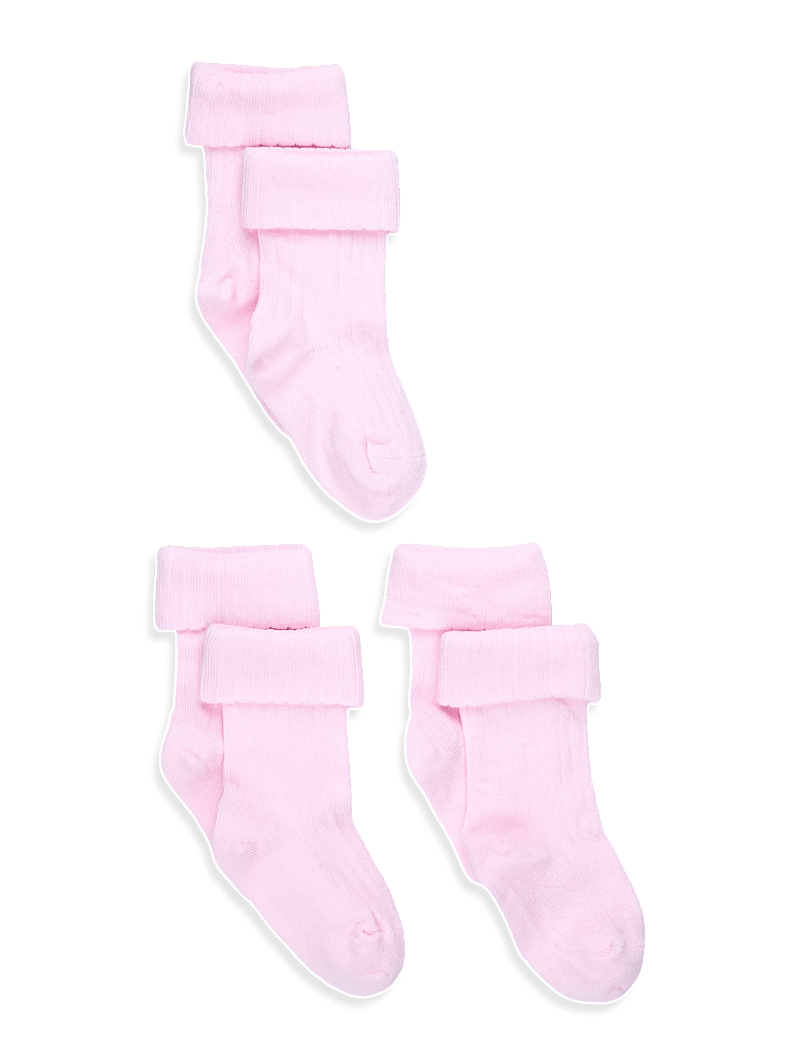 name it - NBNHOBBU 3P SOCKS - baby-socken - cradle pink - 0
