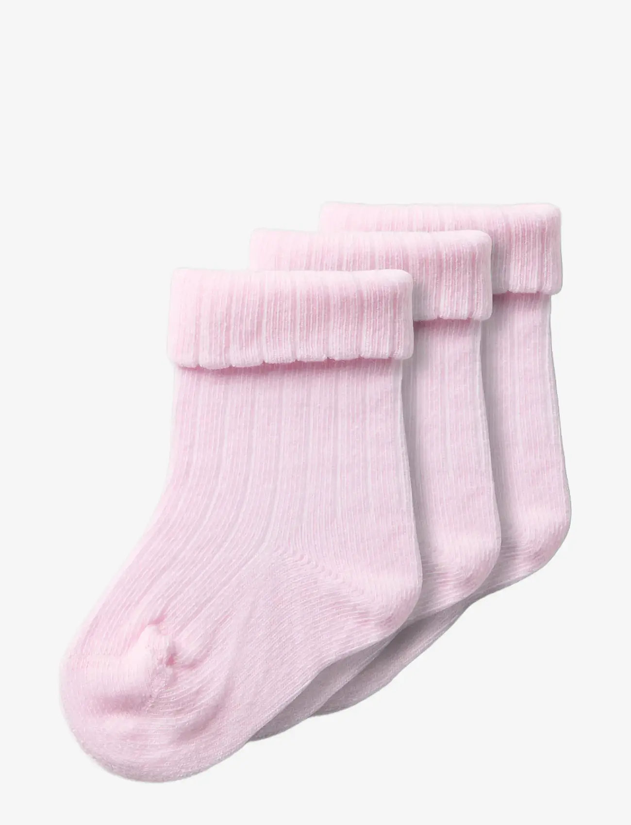 name it - NBNHOBBU 3P SOCKS - babysokker - cradle pink - 1