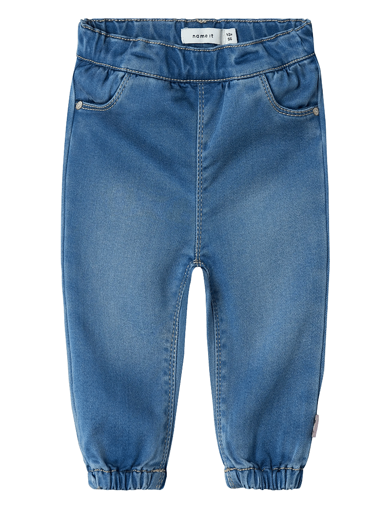 name it - NBFROSE ROUND JEANS 1550-TO NOOS - loose jeans - medium blue denim - 1