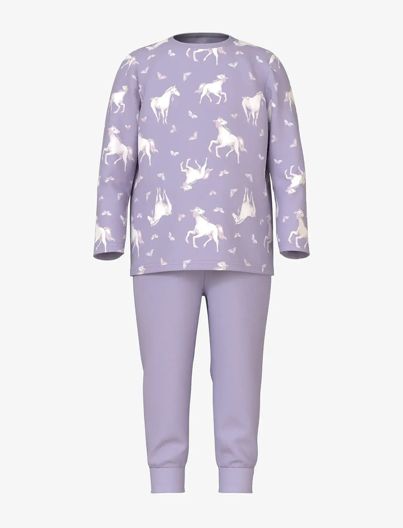 name it - NMFNIGHTSET PASTEL LILAC HORSE NOOS - setit - pastel lilac - 0