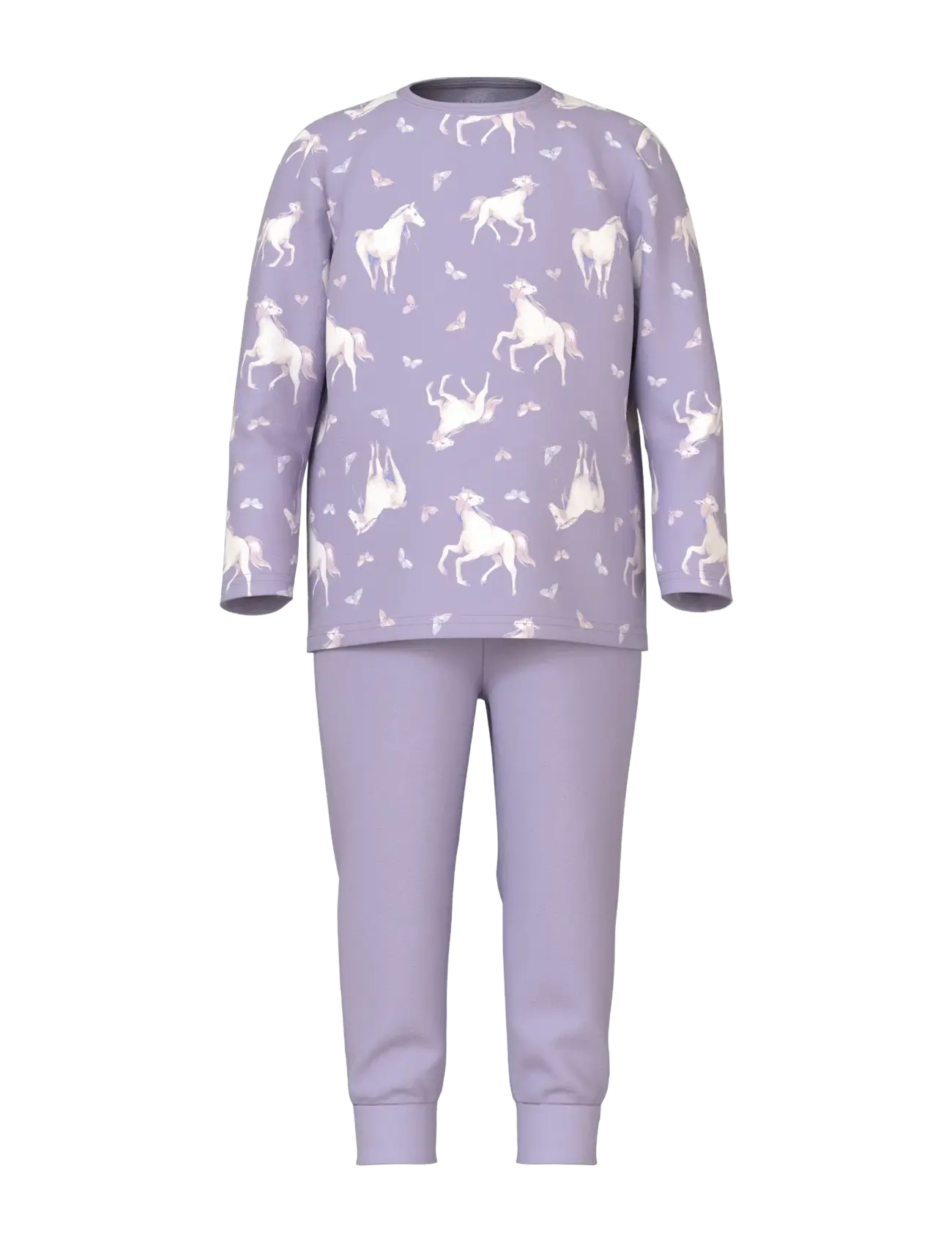 name it NMFNIGHTSET PASTEL LILAC HORSE NOOS - Kläder - PASTEL LILAC / purple