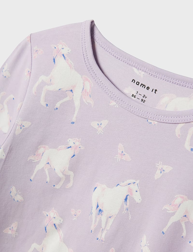 name it - NMFNIGHTSET PASTEL LILAC HORSE NOOS - setit - pastel lilac - 4