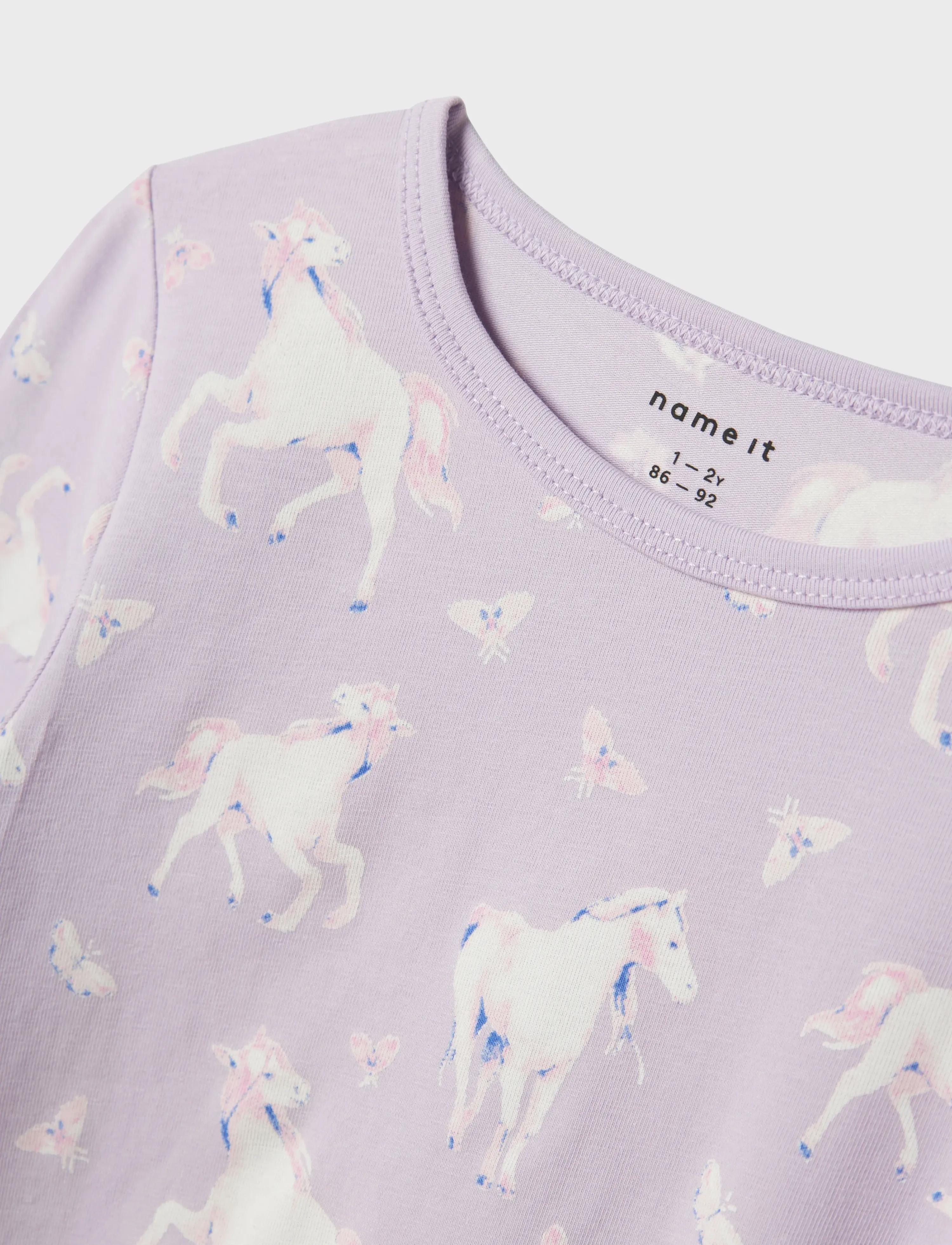 name it - NMFNIGHTSET PASTEL LILAC HORSE NOOS - pastel lilac - 4
