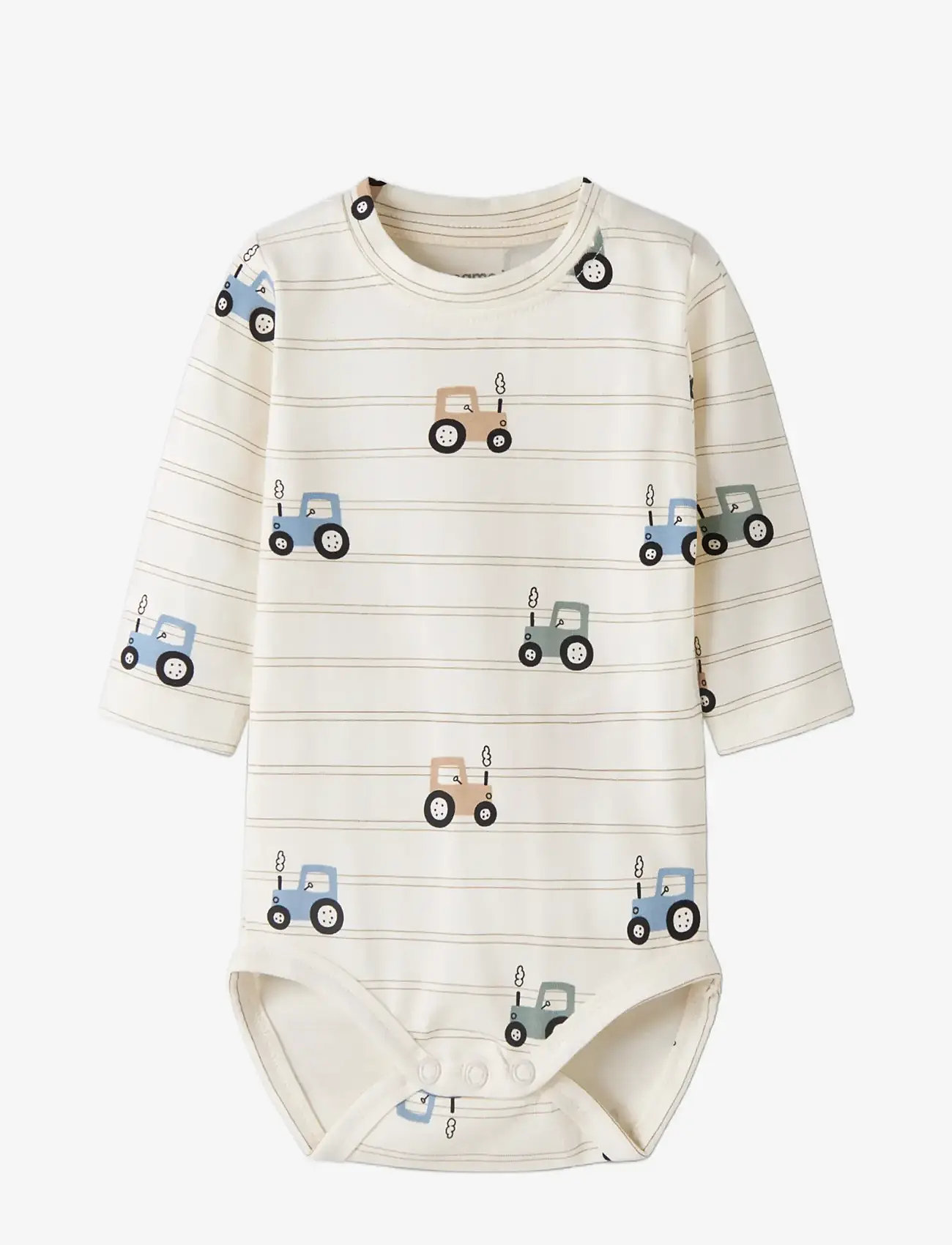 name it - NBMVONNE SWEAT OVERALL BOX BRU SET - antique white - 1