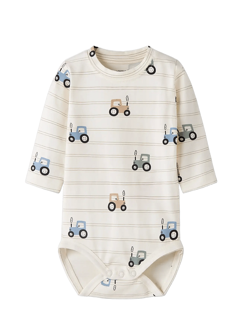 name it - NBMVONNE SWEAT OVERALL BOX BRU SET - antique white - 1
