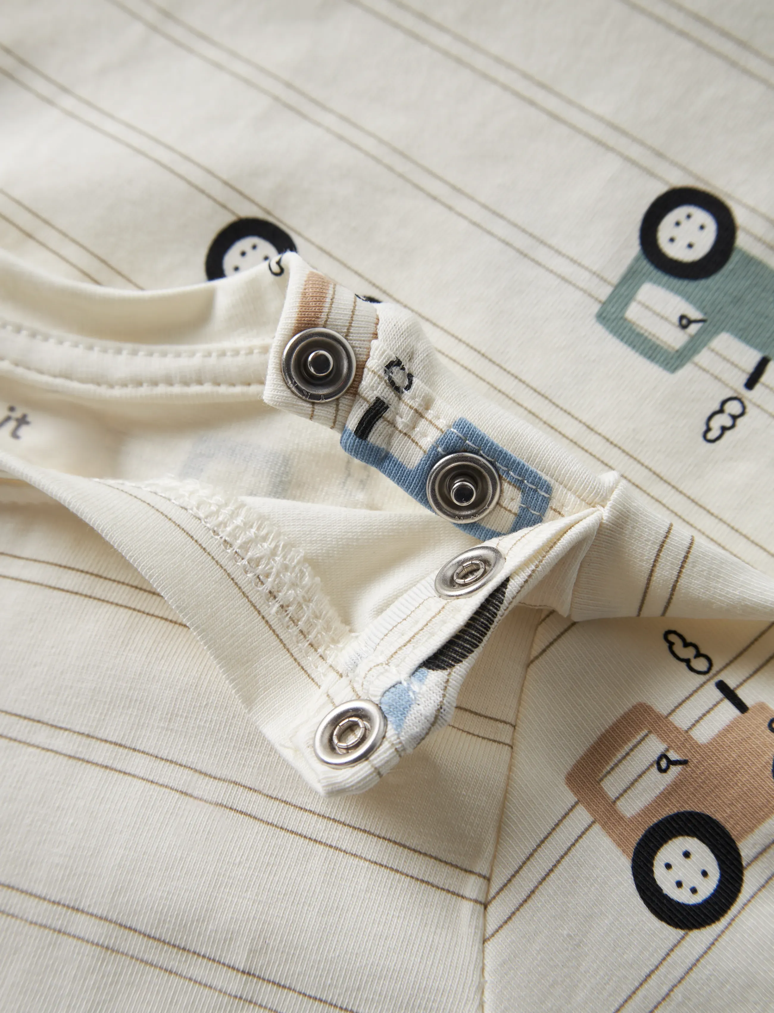 name it - NBMVONNE SWEAT OVERALL BOX BRU SET - sets mit body - antique white - 2