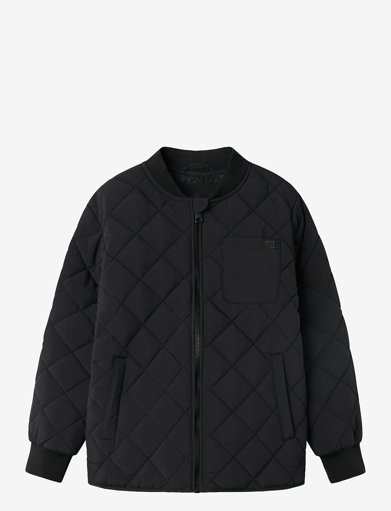 name it - NKMMARLIN QUILT JACKET TB - quiltade jackor - black - 0