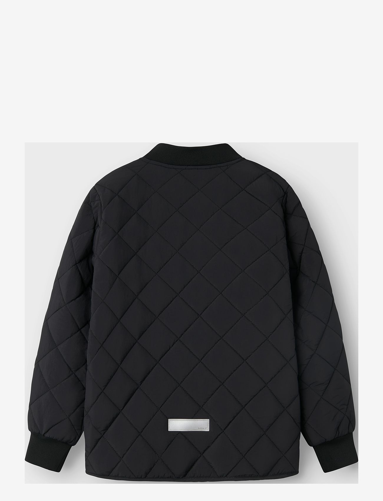 name it - NKMMARLIN QUILT JACKET TB - quiltade jackor - black - 1