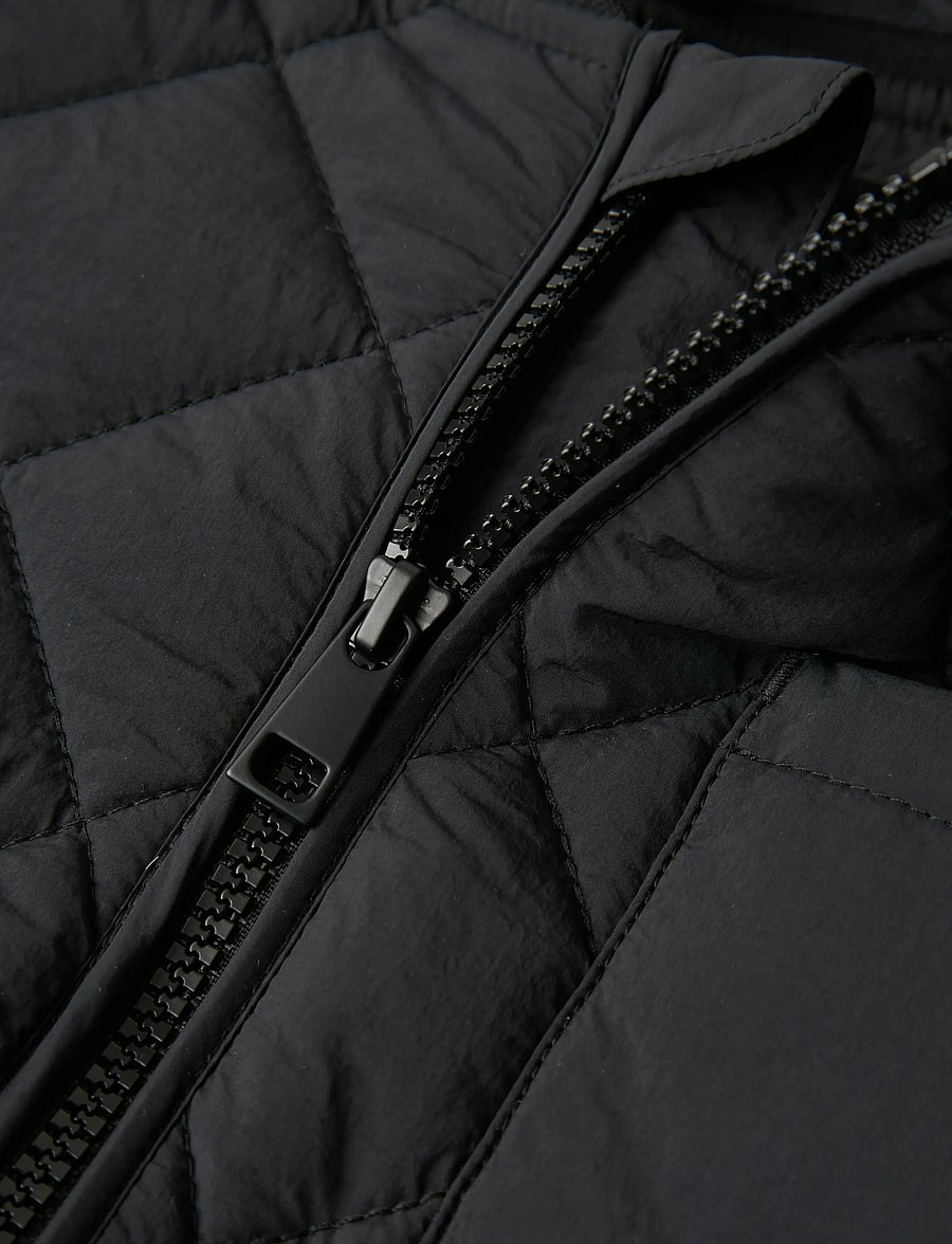 name it - NKMMARLIN QUILT JACKET TB - pirkite pagal amžių - black - 2