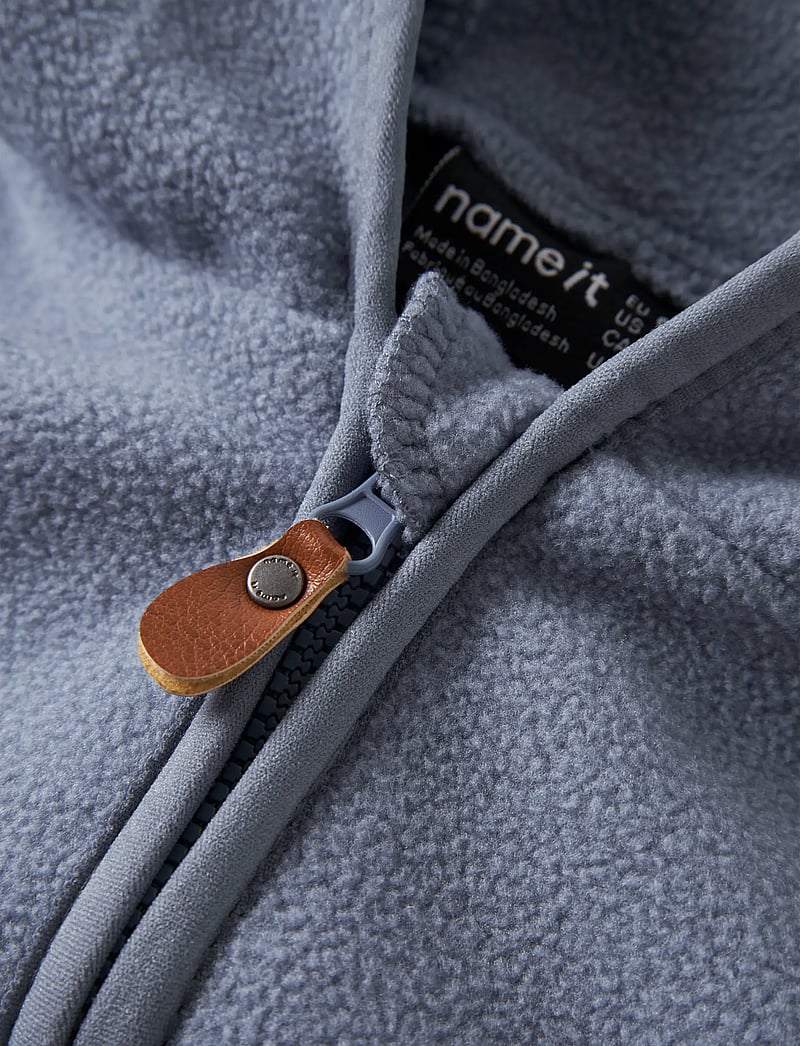 name it - NBNMEEKO SUIT SOLID - fleece overall - flint stone - 2