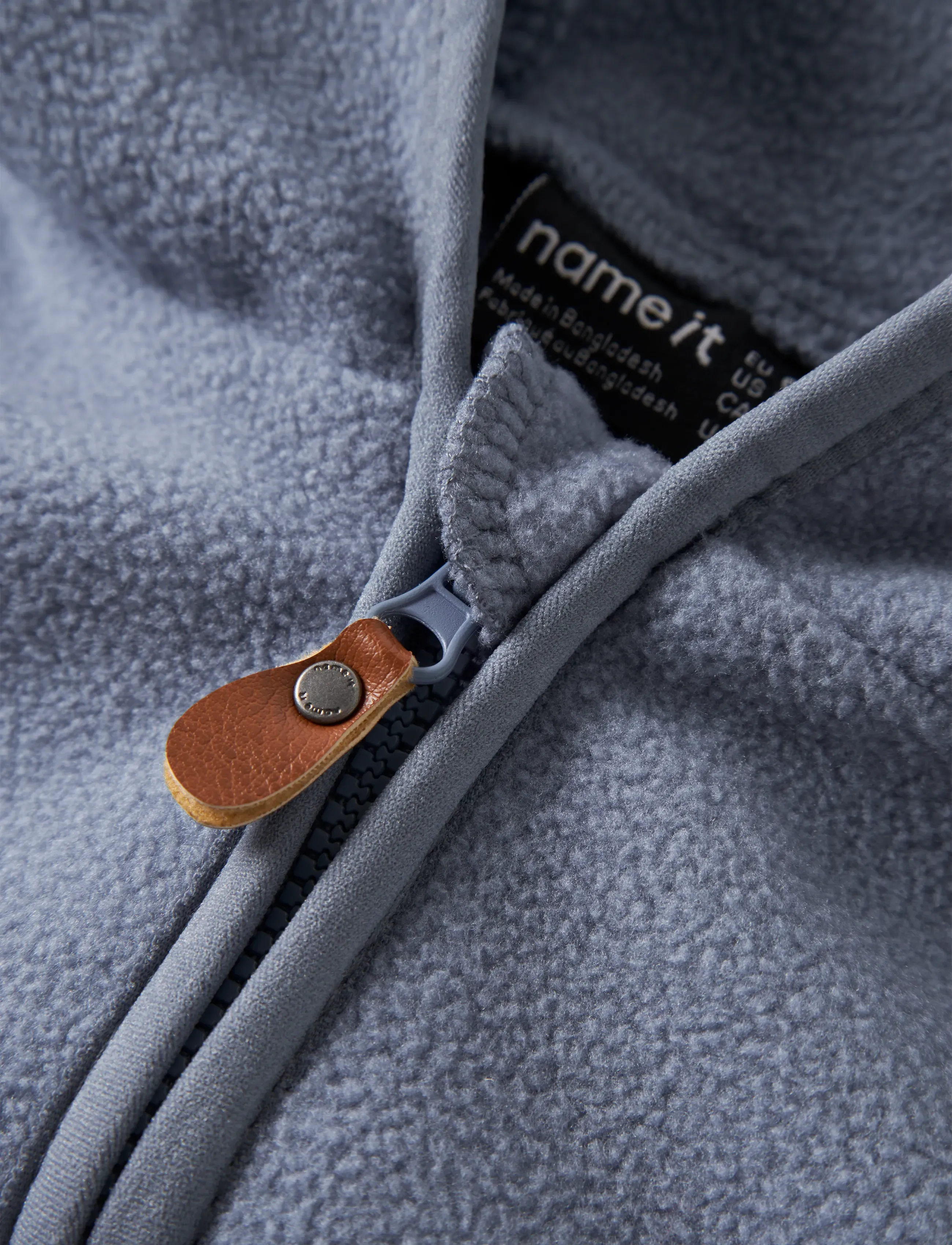 name it - NBNMEEKO SUIT SOLID - fliis - flint stone - 2