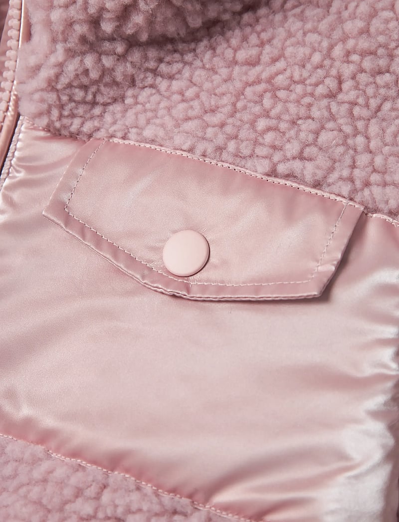 name it - NMFMIFFI TEDDY JACKET - fleecejacken - pale mauve - 3