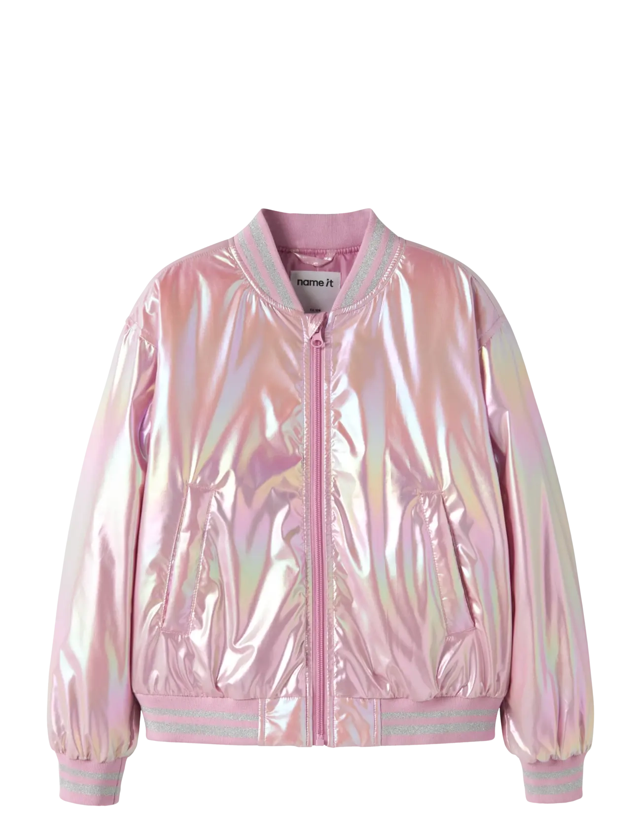 name it NKFMOLINA BOMBER JACKET SHINY - 4 for 3 - MOONLITE MAUVE / pink/rose