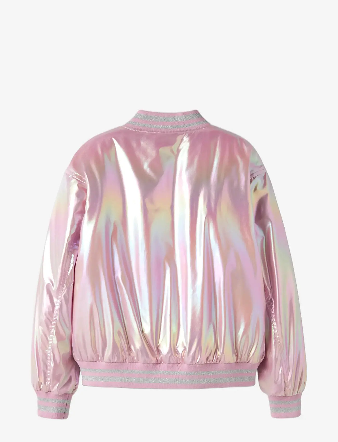 name it - NKFMOLINA BOMBER JACKET SHINY - bomber-takit - moonlite mauve - 2