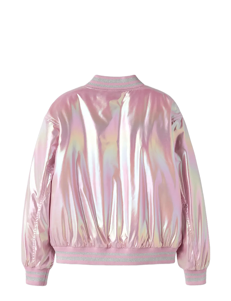name it - NKFMOLINA BOMBER JACKET SHINY - blousons aviateur - moonlite mauve - 2
