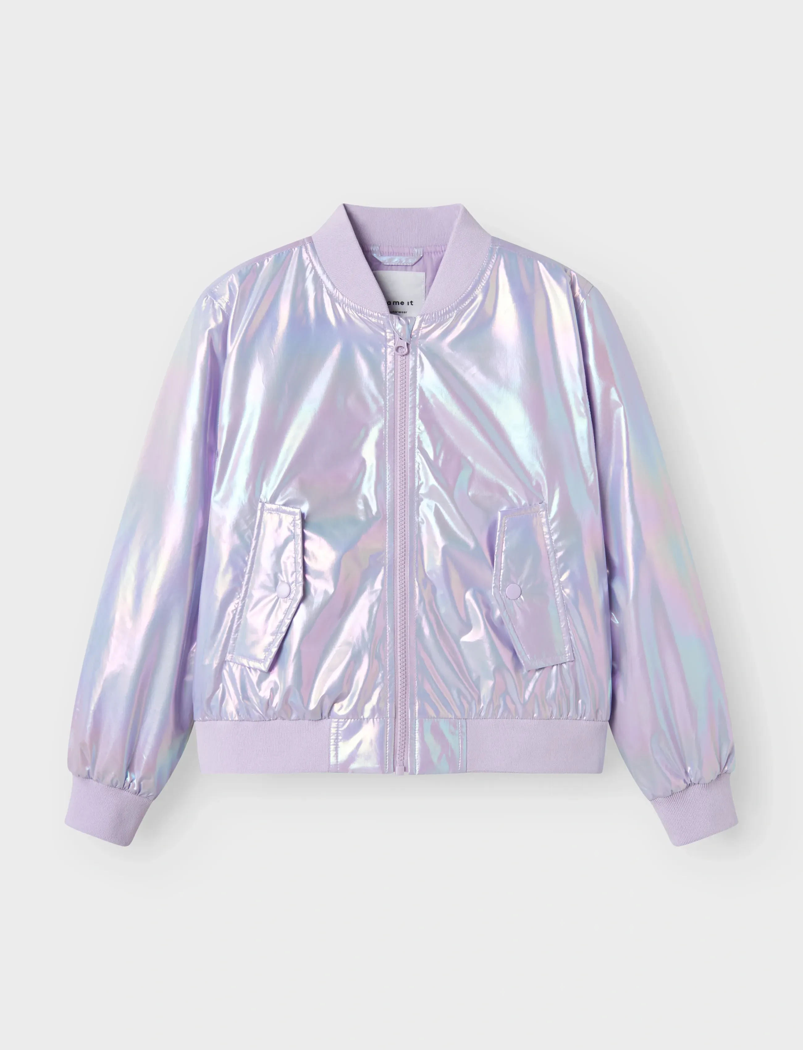 name it - NKFMOLINA BOMBER JACKET SHINY - bomberjacken - orchid bloom - 2