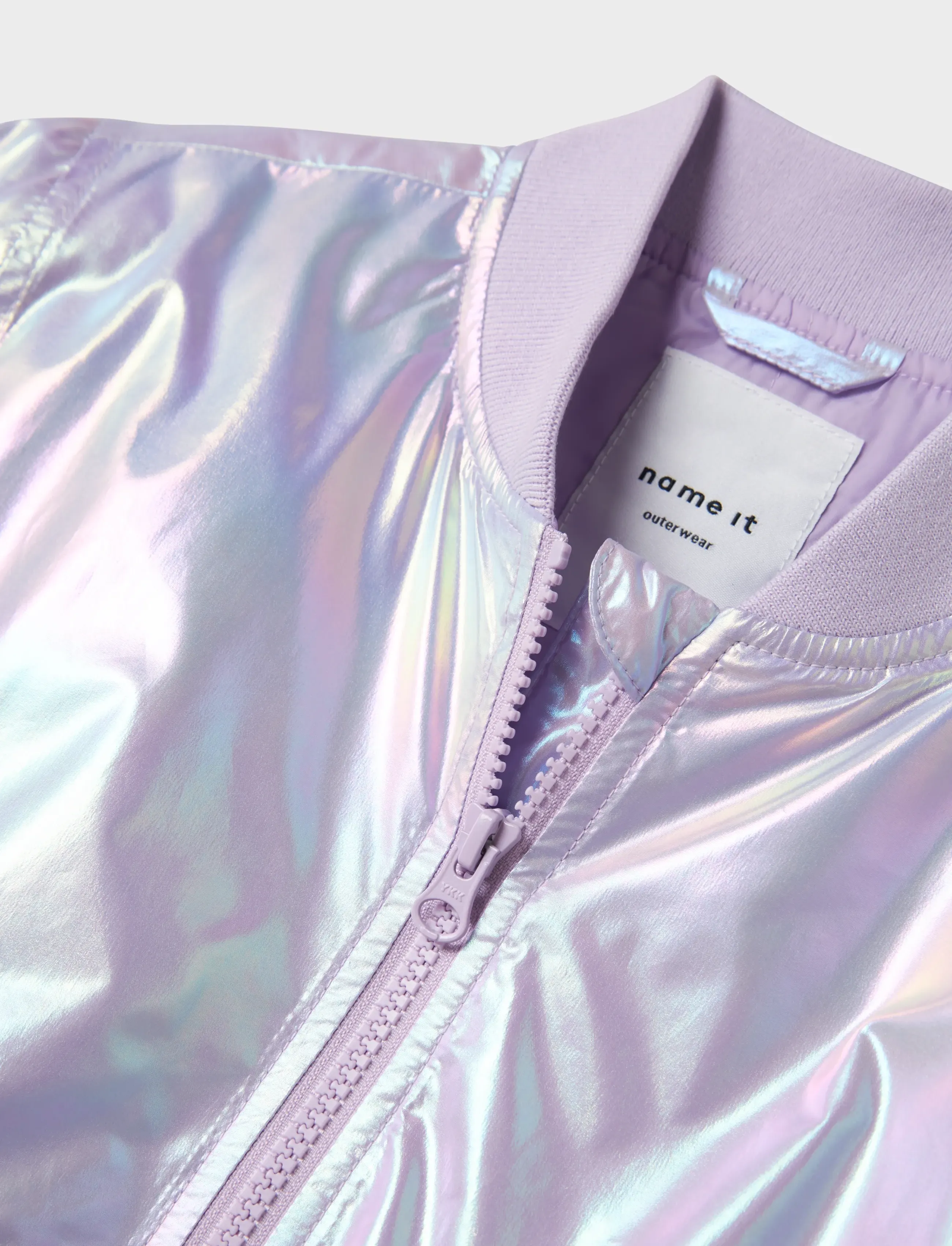 name it - NKFMOLINA BOMBER JACKET SHINY - bomberjacken - orchid bloom - 3