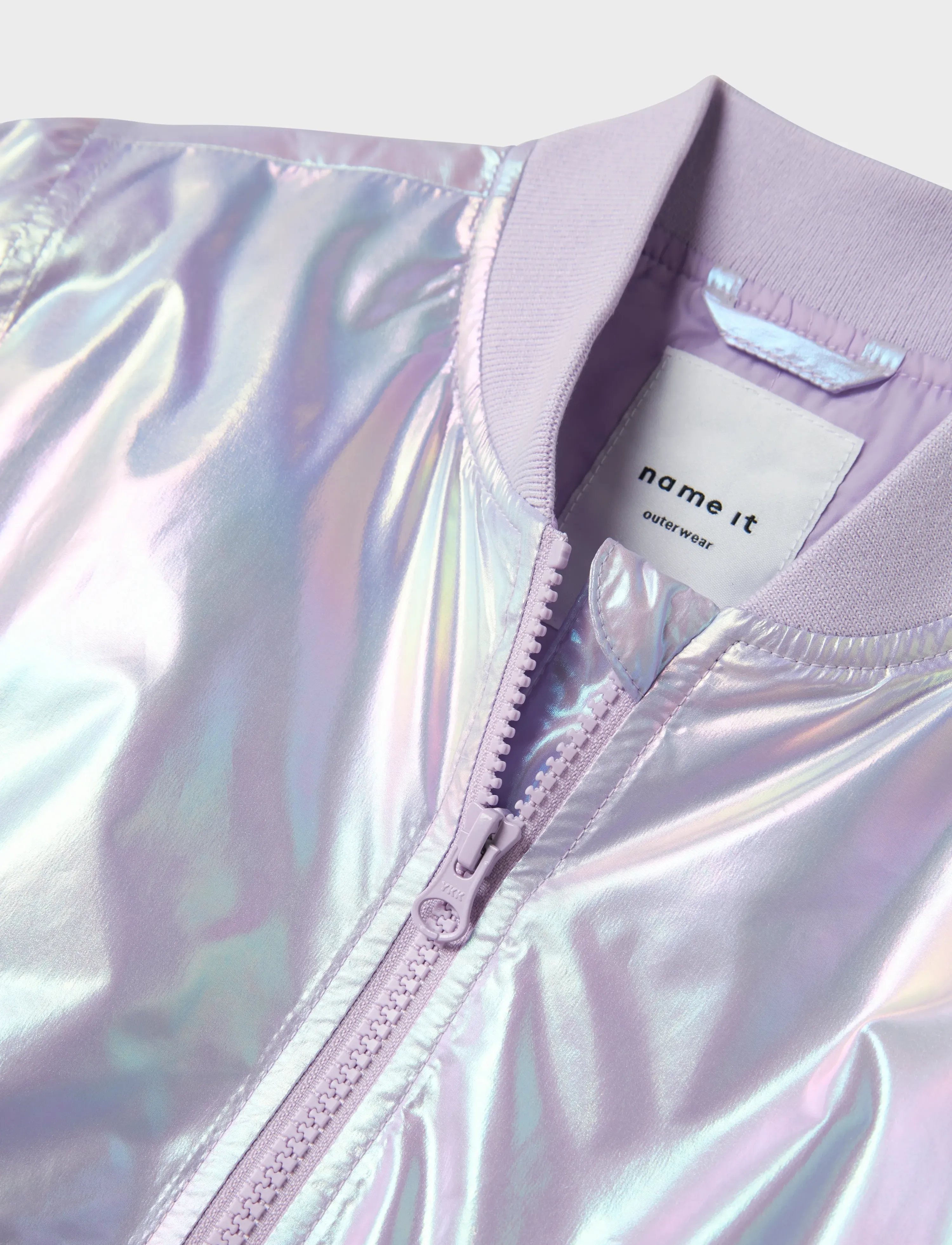 name it - NKFMOLINA BOMBER JACKET SHINY - bomberjacken - orchid bloom - 4