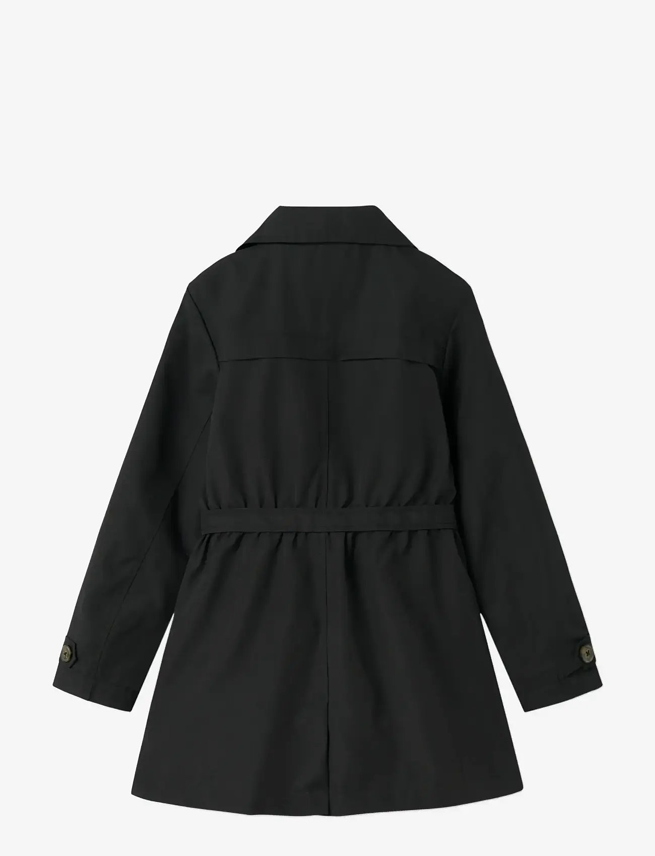 name it - NKFMADELIN TRENCH COAT NOOS - coats - black - 1