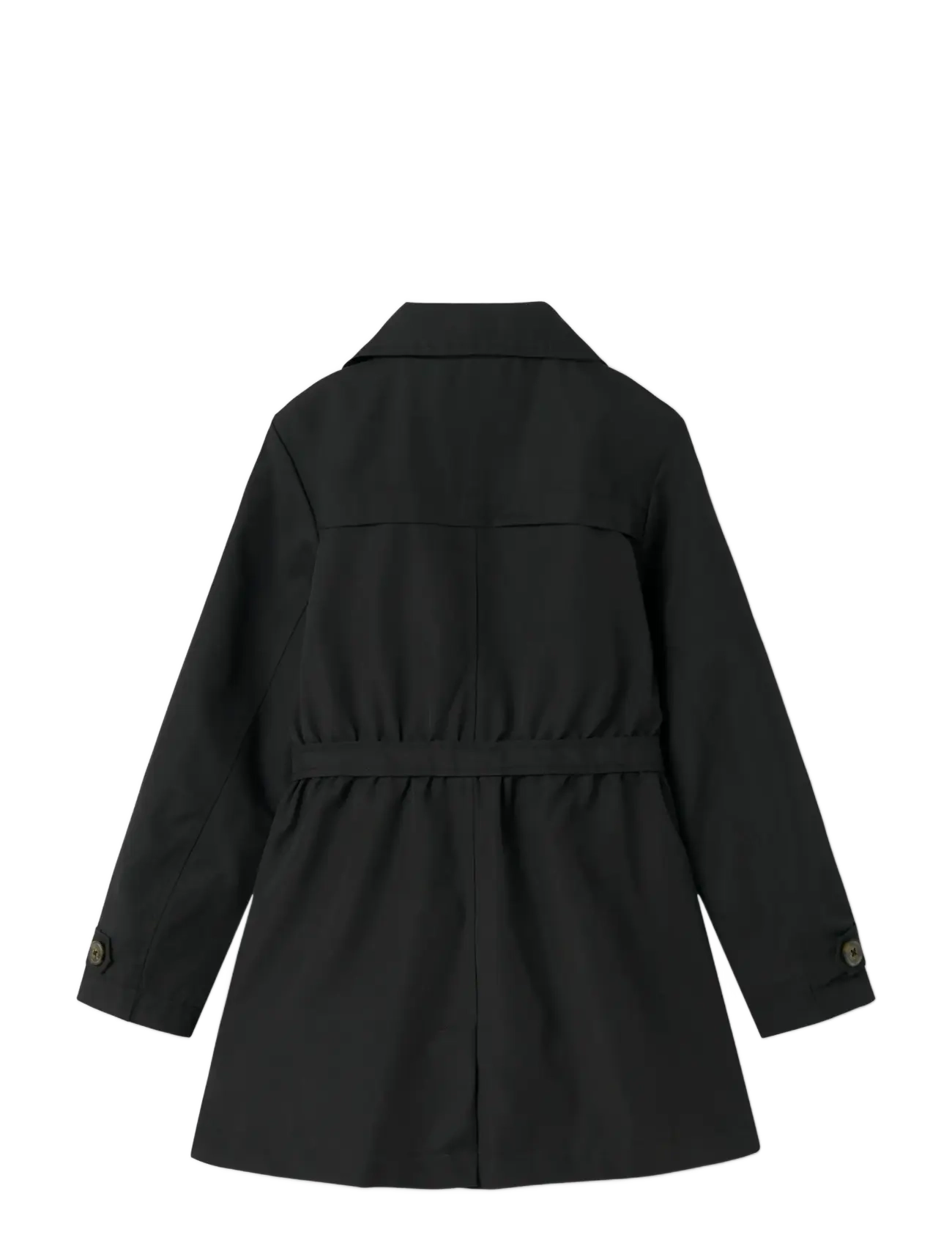 name it - NKFMADELIN TRENCH COAT NOOS - frakker - black - 1