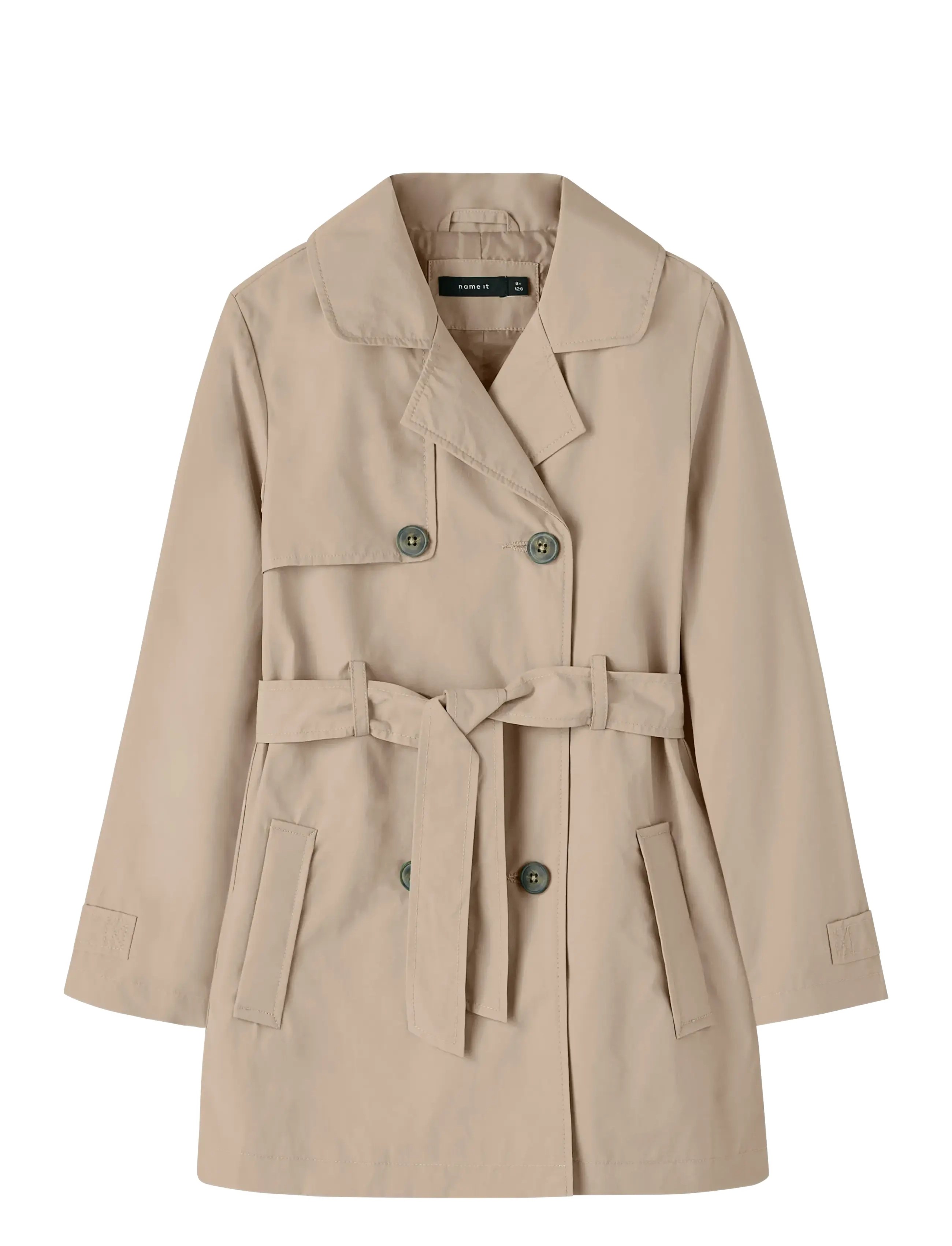 name it - NKFMADELIN TRENCH COAT NOOS - päällystakit - savannah tan - 1