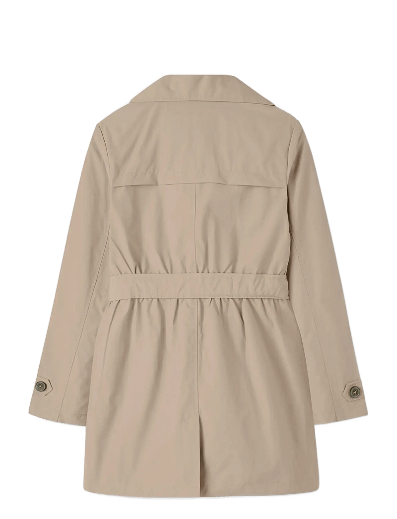 name it - NKFMADELIN TRENCH COAT NOOS - mantlid - savannah tan - 2