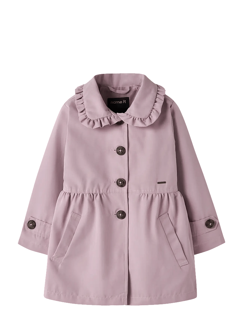 name it - NMFMADELIN TRENCH COAT NOOS - mäntel - keepsake lilac - 0